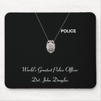 Tapis De Souris Policier Mousepad