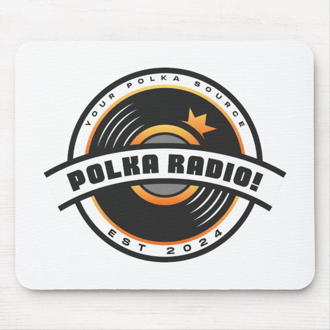 Tapis de souris Polka Radio ! (Devant)