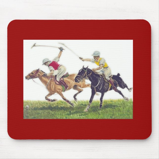 Tapis De Souris Polo Ponies (Devant)