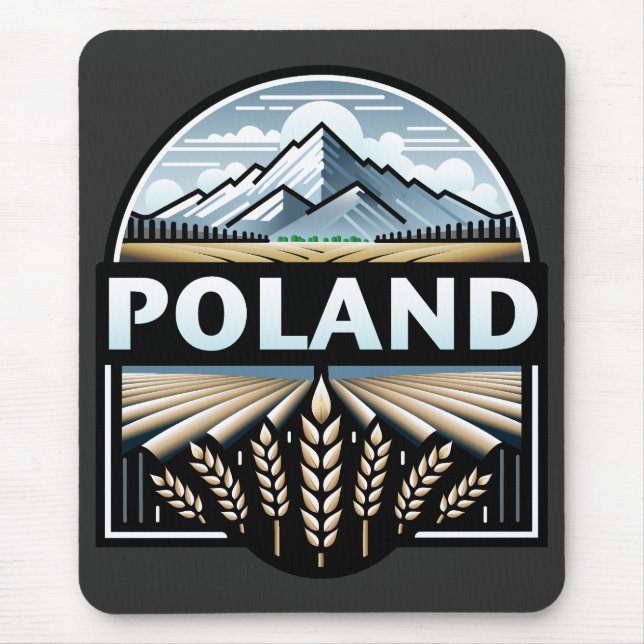 Tapis De Souris Pologne (Devant)