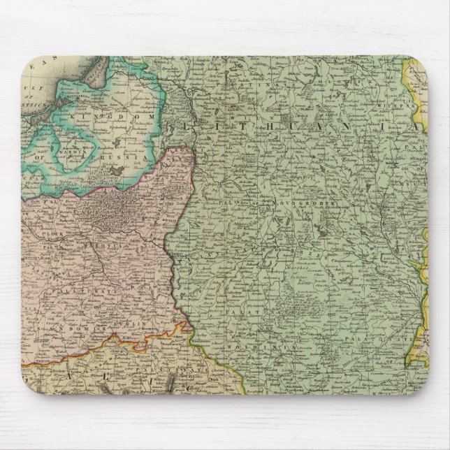 Tapis De Souris Pologne, Lituanie 2 (Devant)