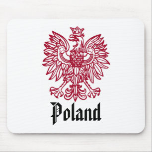 TAPIS DE SOURIS POLONAIS DU CREST D'EAGLE