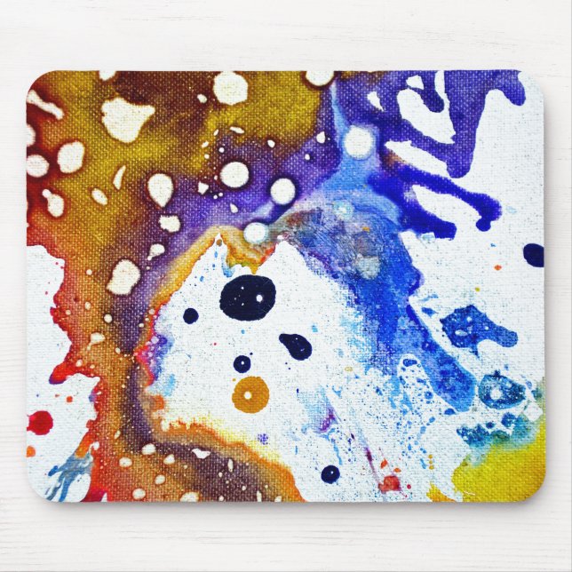 Tapis De Souris Polychromoptique #1B par Michael Moffa (Devant)