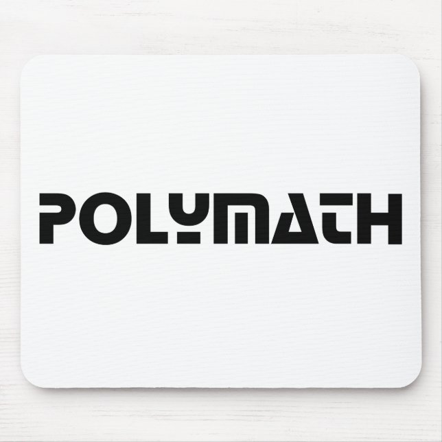 Tapis De Souris Polymaths (Devant)