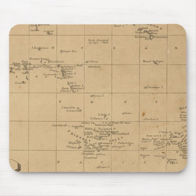 Tapis De Souris Polynésie 2 (Devant)