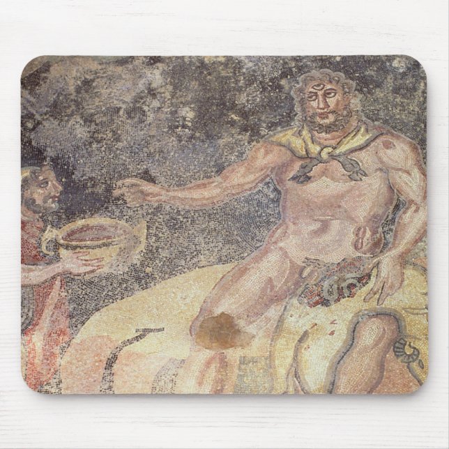 Tapis De Souris Polyphemus les cyclopes, mosaïque romaine (Devant)