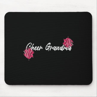 Tapis De Souris Pom-Pom Girl Encourage Grand-mère Cheerleading 