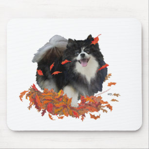 Tapis De Souris Pomeranian en Automne