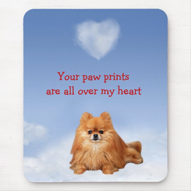 Tapis De Souris Pomeranian Mousepad (Devant)