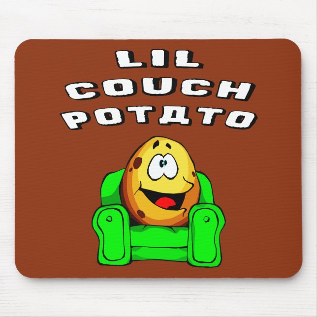 Tapis De Souris Pomme de terre Lil Couch (Devant)