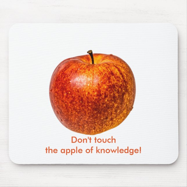 Tapis De Souris Pomme rouge (Devant)