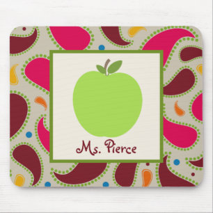 Tapis De Souris Pomme verte / Paisley Teacher