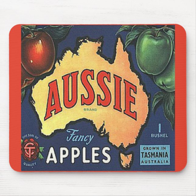 Tapis De Souris Pommes australiennes (Devant)