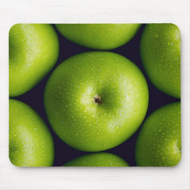 Tapis De Souris Pommes de Smith de mamie (Devant)