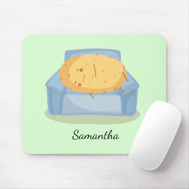 Tapis De Souris Pommes de terre fatiguées (Avec souris)
