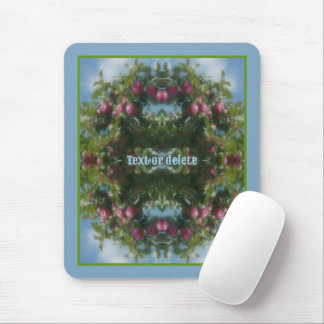 Tapis De Souris Pommes Rouges Sur Peinture D'Arbre Personnalisé