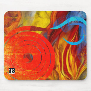 Tapis De Souris Pompiers Flare