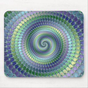 Tapis De Souris Pondering - Fractal