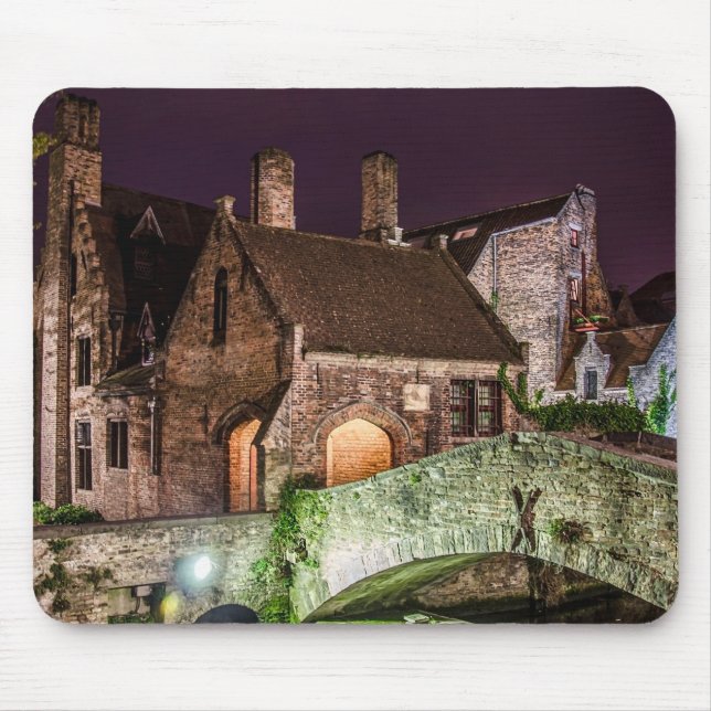 Tapis De Souris Pont Bonifacius à Bruges (Devant)