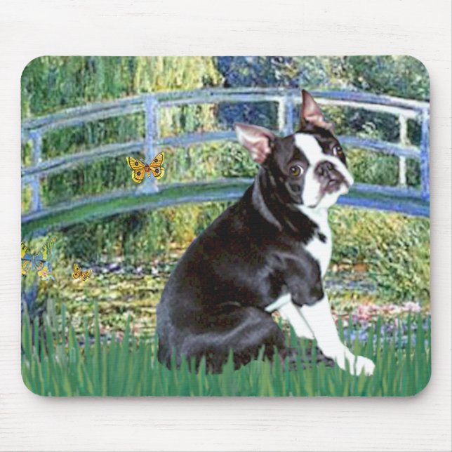 Tapis De Souris Pont - Boston Terrier #4 (Devant)