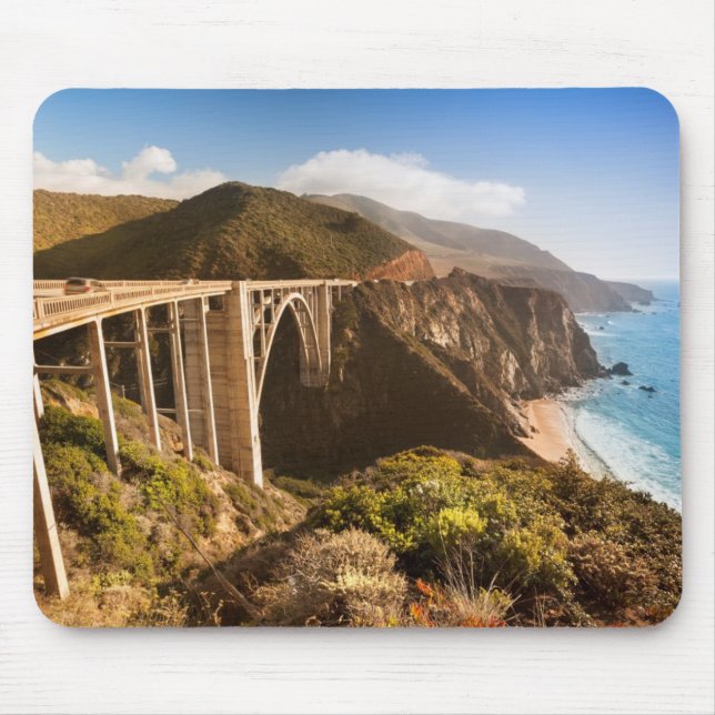 Tapis De Souris Pont de Bixby, grand Sur, la Californie, (Devant)