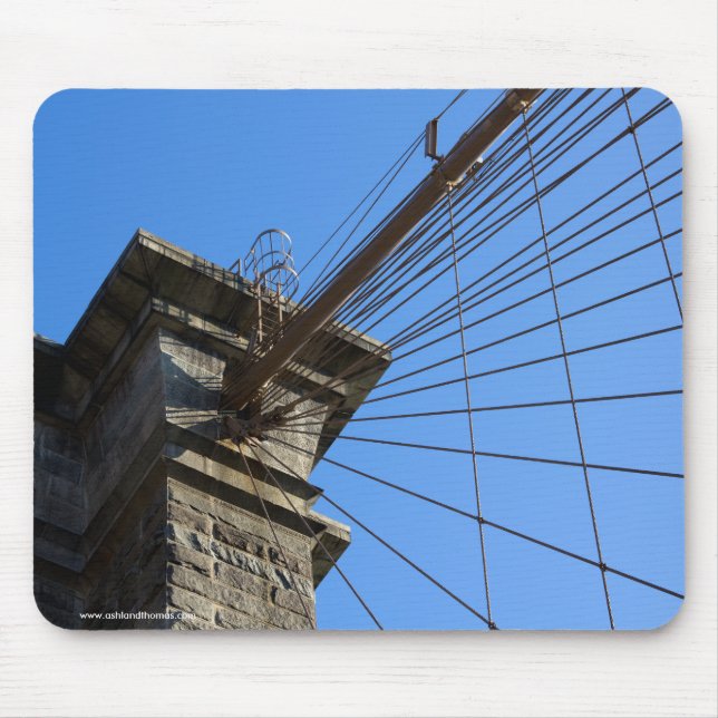 Tapis De Souris Pont de Brooklyn 01 (Devant)