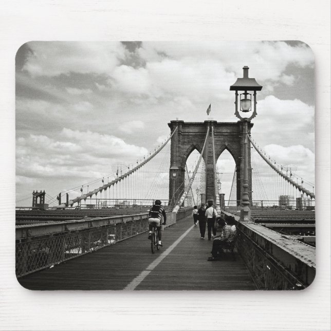 Tapis De Souris Pont de Brooklyn Mousepad (Devant)