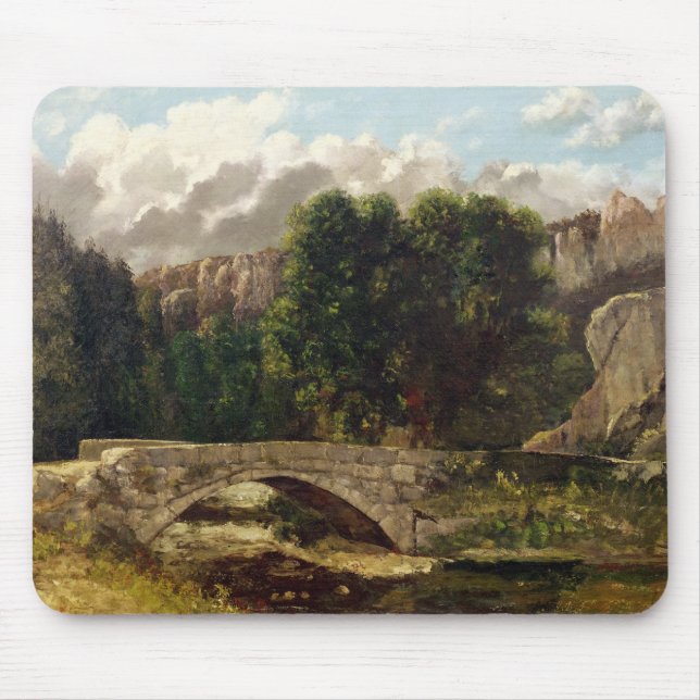 Tapis De Souris Pont de Fleurie, Suisse, 1873 (Devant)
