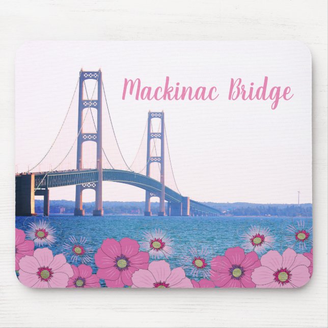 Tapis De Souris Pont de Mackinac (Devant)