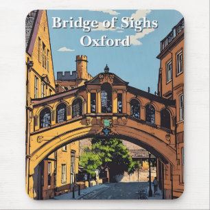 Tapis De Souris Pont des Soupirs à Oxford Poster Paint