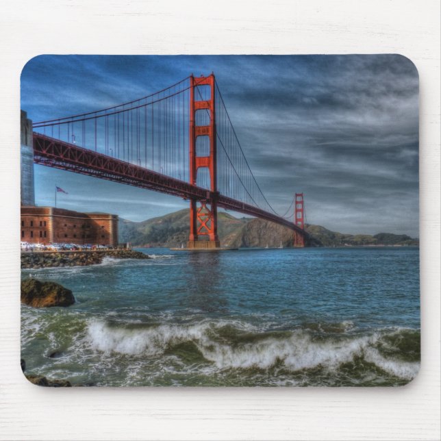 Tapis De Souris Pont Golden Gate (Devant)