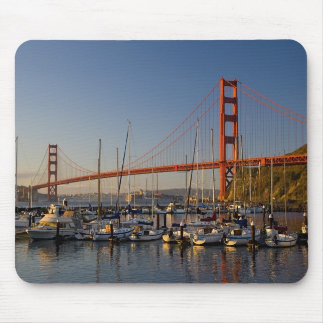 Tapis De Souris Pont Golden Gate et San Francisco 2 (Devant)
