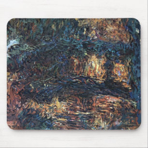 Tapis De Souris Pont japonais par Claude Monet, Beaux-Arts Vintage