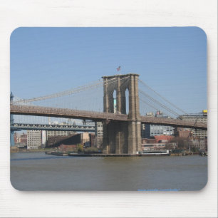 TAPIS DE SOURIS PONT MOUSEPAD DE NEW YORK CITY, BROOKLYN