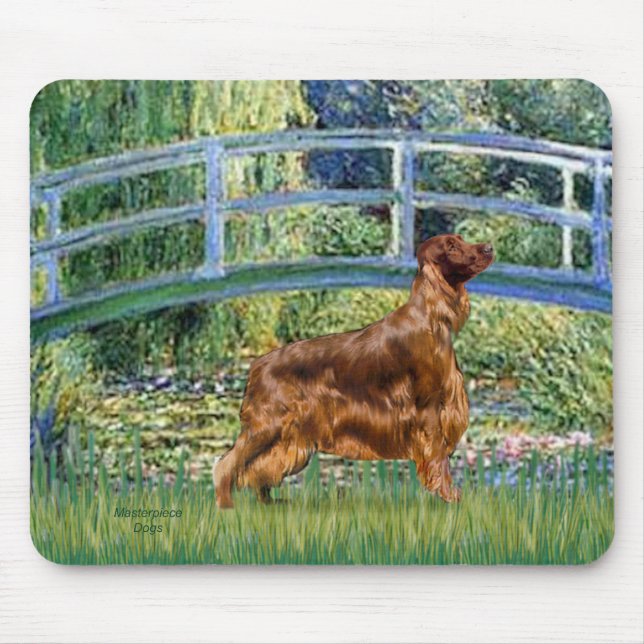 Tapis De Souris Pont - Setter Irlandais 3 (Devant)