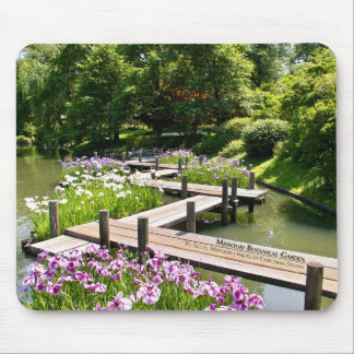 Tapis De Souris Pont Zig Zag du jardin botanique du Missouri