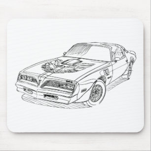 Tapis De Souris Pontiac Firebird Trans Am 1977