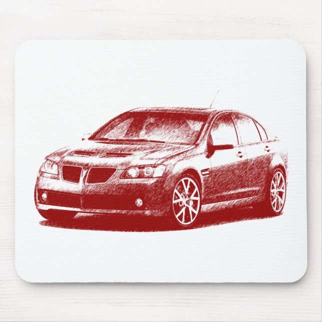 Tapis De Souris Pontiac G8 GXP strié (Devant)