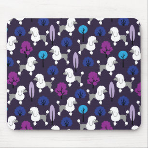 Tapis De Souris Poodle dans le parc
