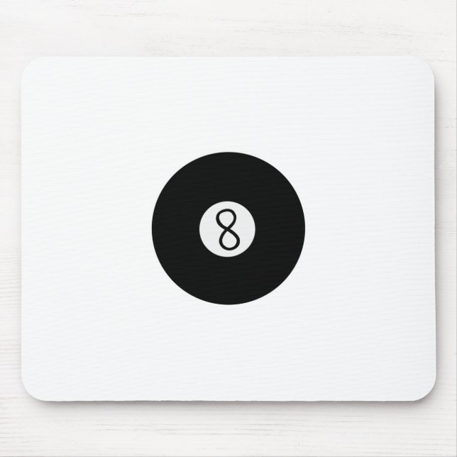 Tapis De Souris Pool Ball (Devant)