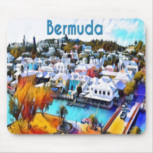 Tapis De Souris Pop Art Bermuda