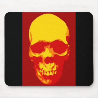Tapis De Souris Pop Art crâne