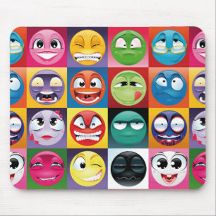 Tapis De Souris pop art emojis