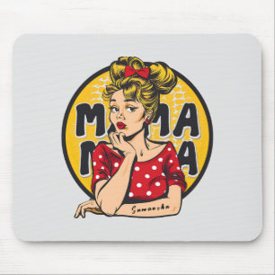 Tapis De Souris Pop Art Retro Personnalisé (4)