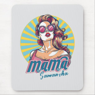 Tapis De Souris Pop Art Retro Personnalisé (9)