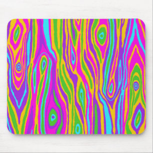 Tapis De Souris Pop Faux Bois