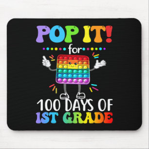 Tapis De Souris Pop It Pendant 100 Jours Joyeux 100e Jour Popping