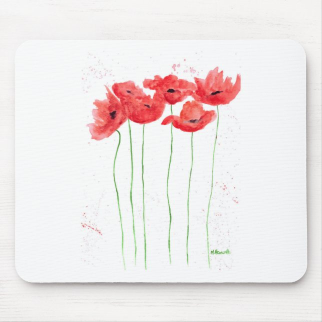Tapis De Souris Poppies (Devant)