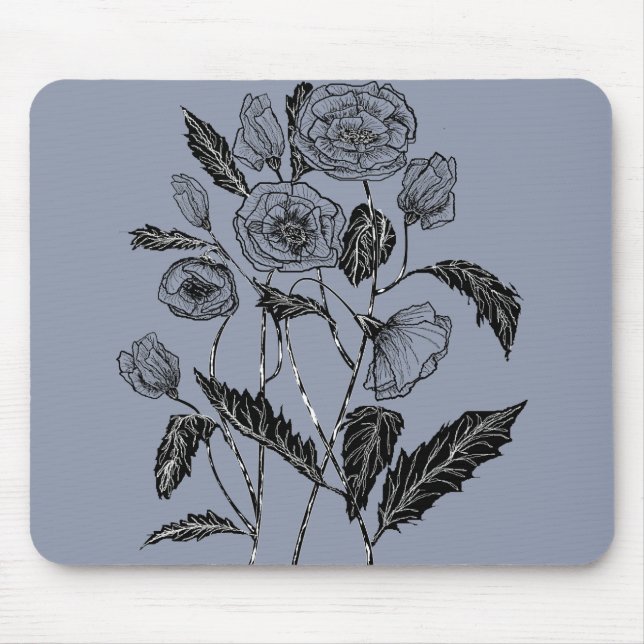Tapis De Souris Poppies 2 (Devant)