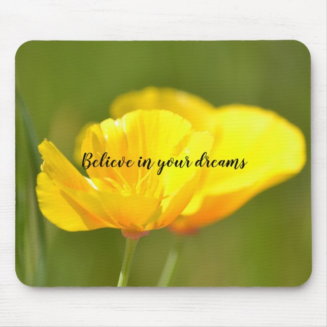 Tapis De Souris Poppies orange (Devant)